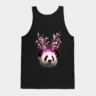 PANDA HORNS UP Tank Top